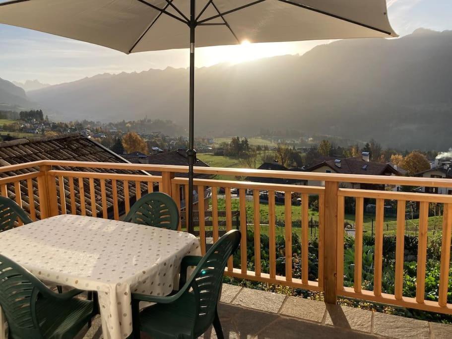 Casa Diaf Appartamento Incantevole Carano Ville Di Fiemme Dış mekan fotoğraf